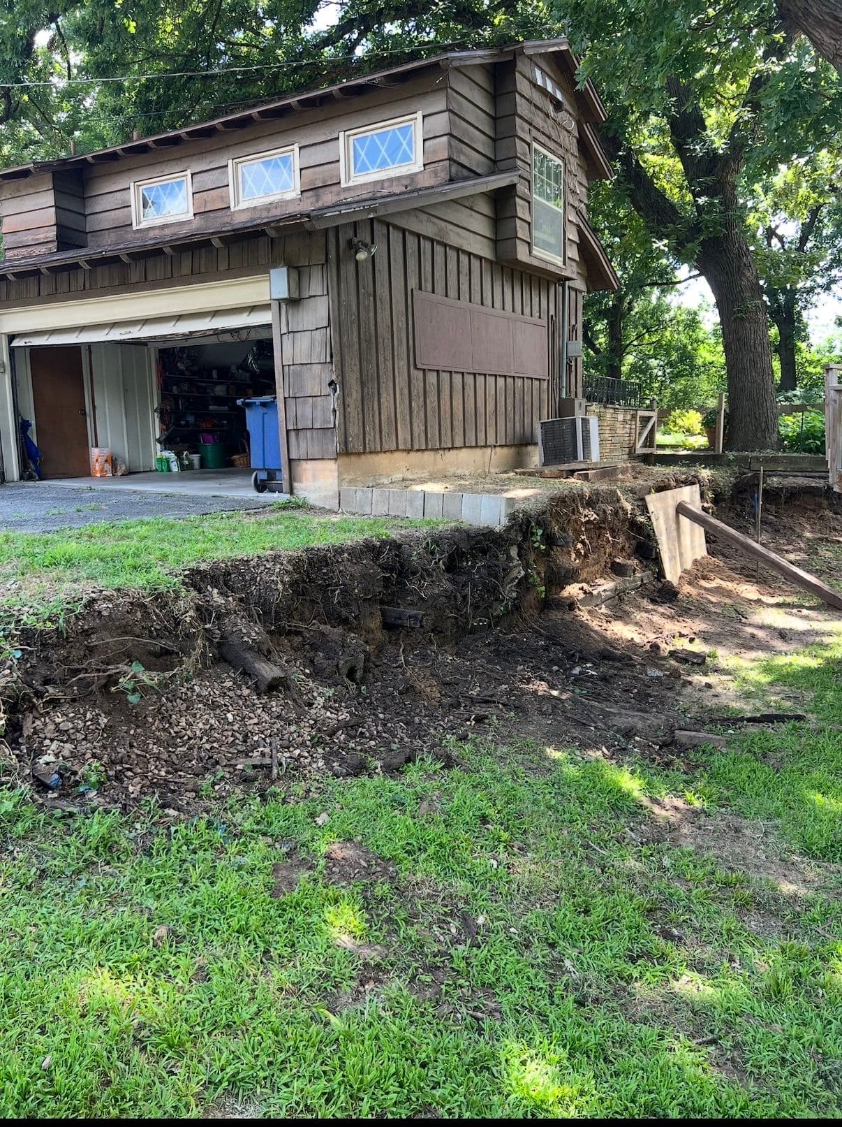 Project Complete Overhaul with a New Retaining Wall image