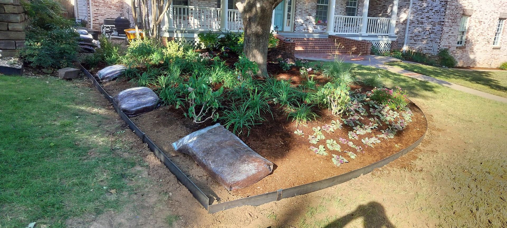 Gallery photos for Garden Oasis with Stone Path Installation: Image #7