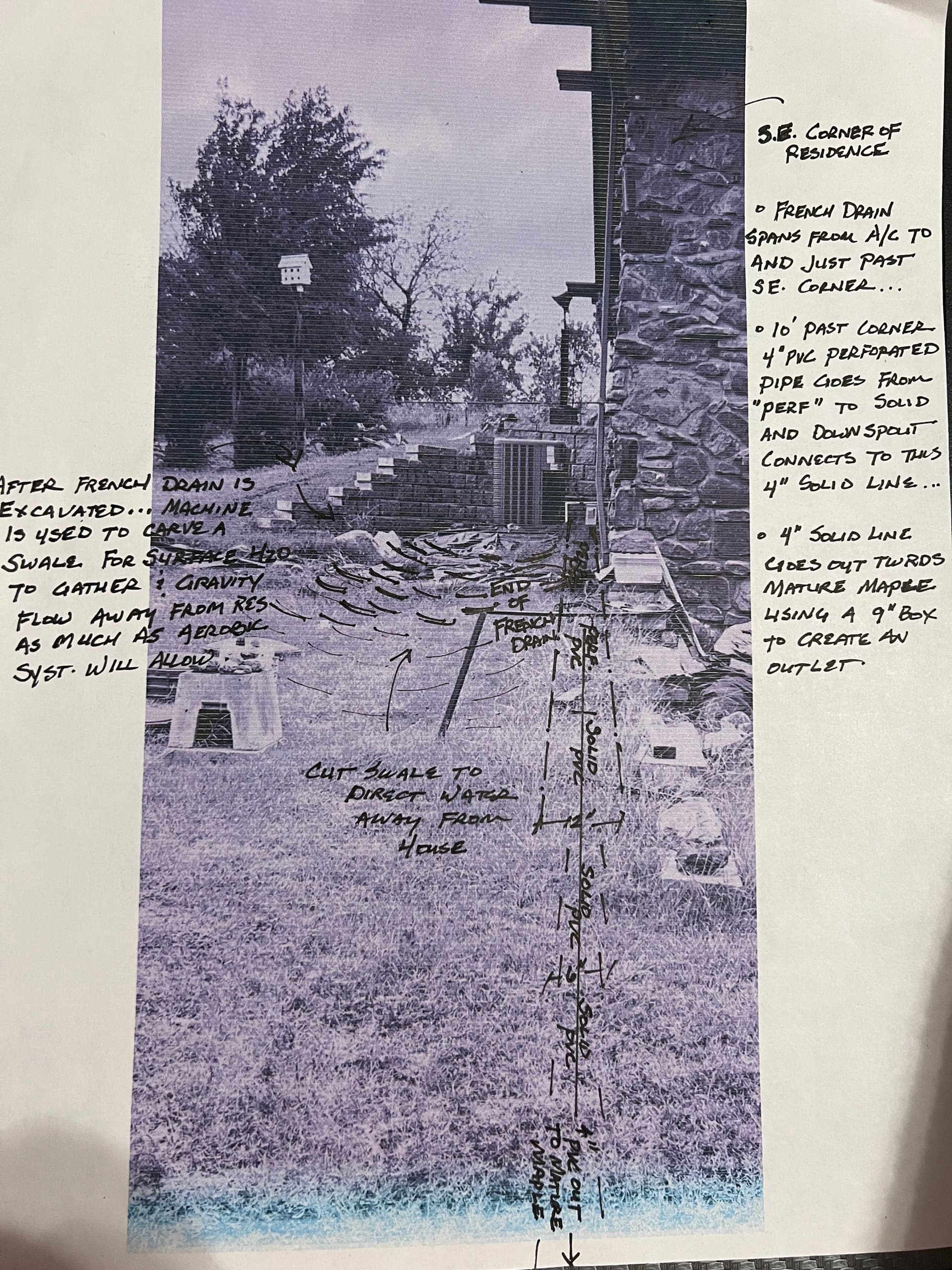 Gallery photos for French Drain Installation in Tulsa OK Fixes Basement Issues: Image #1